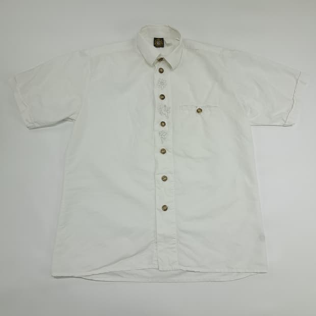 Co471 L Seammenschmid 독일 트라흐텐 린넨 바바리안 셔츠
