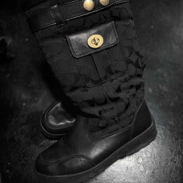 코치 빈티지 부츠