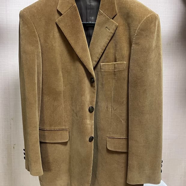 지방시 코듀로이 블레이저