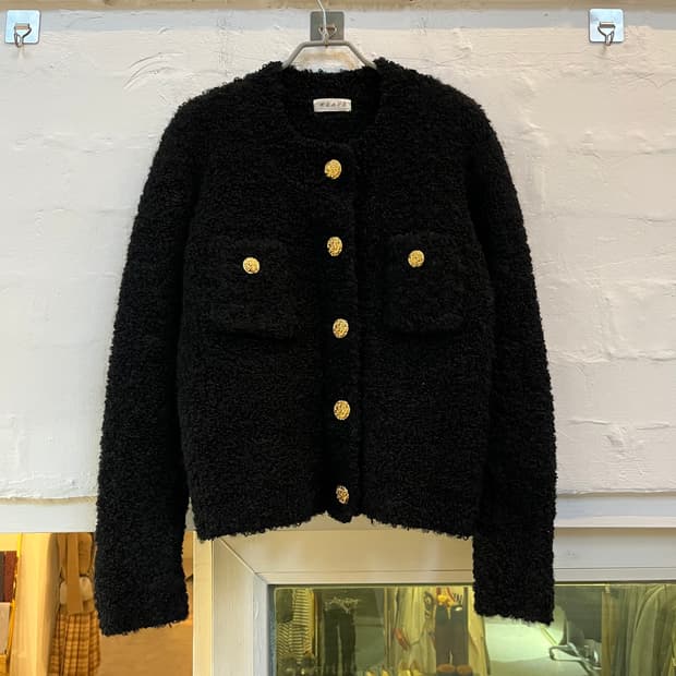 Weave 울 혼방 트위드 자켓