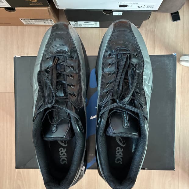 키코X아식스 노발리스 젤 테레모아 옵시디언 블랙 스모크 쉐도우