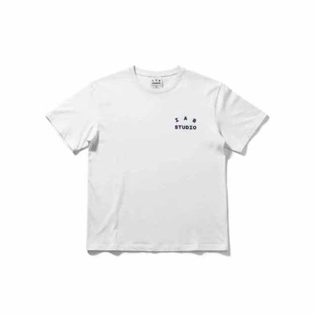 아이앱 스튜디오 흰색 티셔츠 L