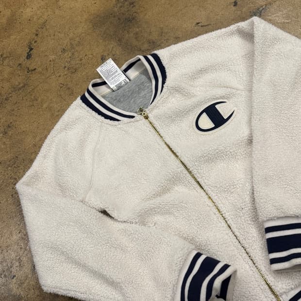 챔피온 양털 후리스 후드집업