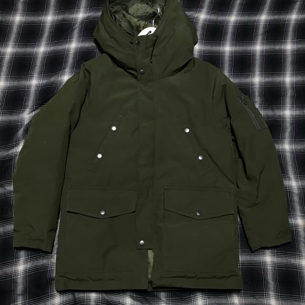 레어 90-00s 재팬 백넘버 밀리터리 복각 마운틴 다운 투웨이 파카