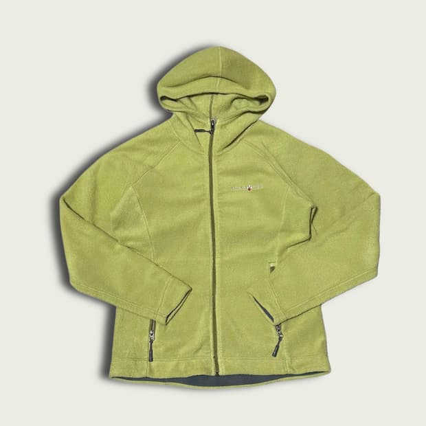 몽벨 플리스 후드 집업