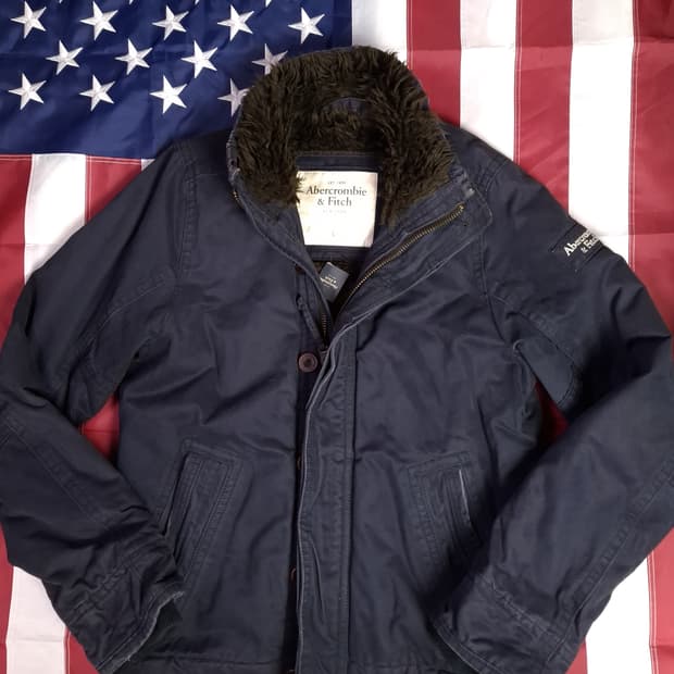 택새제품 오리지날 아베크롬비 울프죠 덱자켓