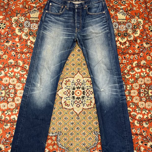 [32] 리바이스 501 빈티지 워싱 데님 팬츠