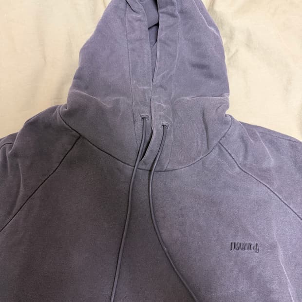 준지 가먼트다잉 후드티 s