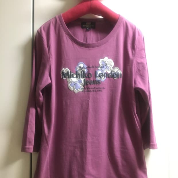 Michiko London 3/4 flower tee