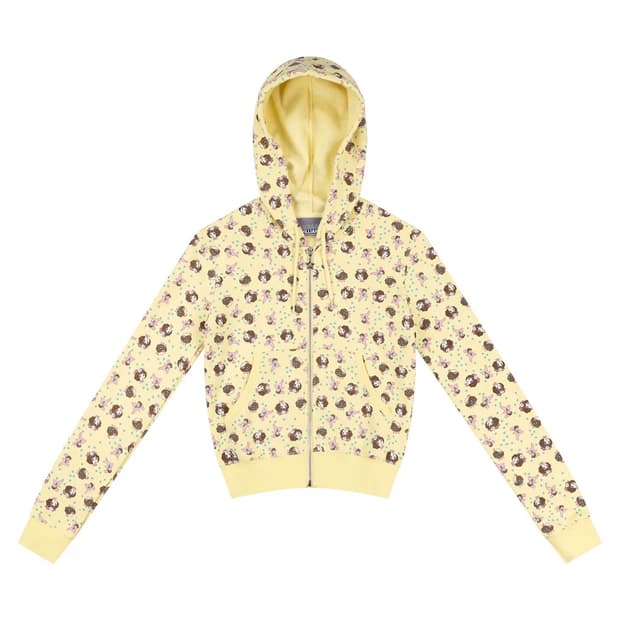 애슐리 윌리엄스 옐로우 걸 베이비 후드집업 s 아일릿