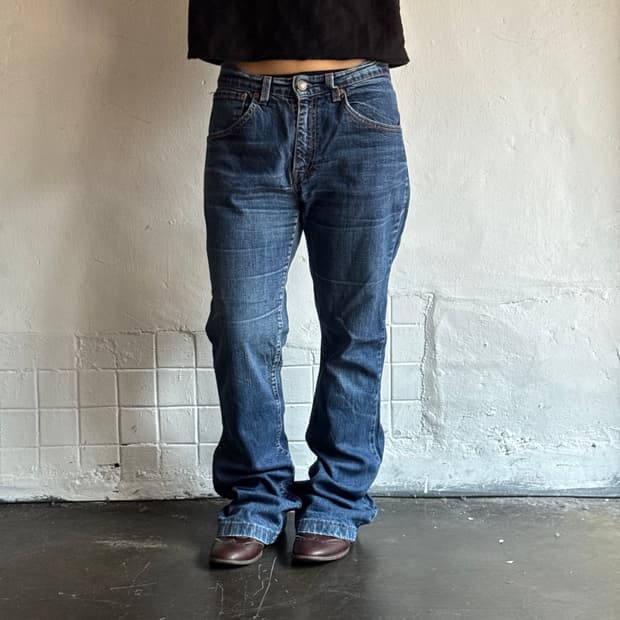 Levi’s 525 부츠컷 중청 빈티지 데님 팬츠