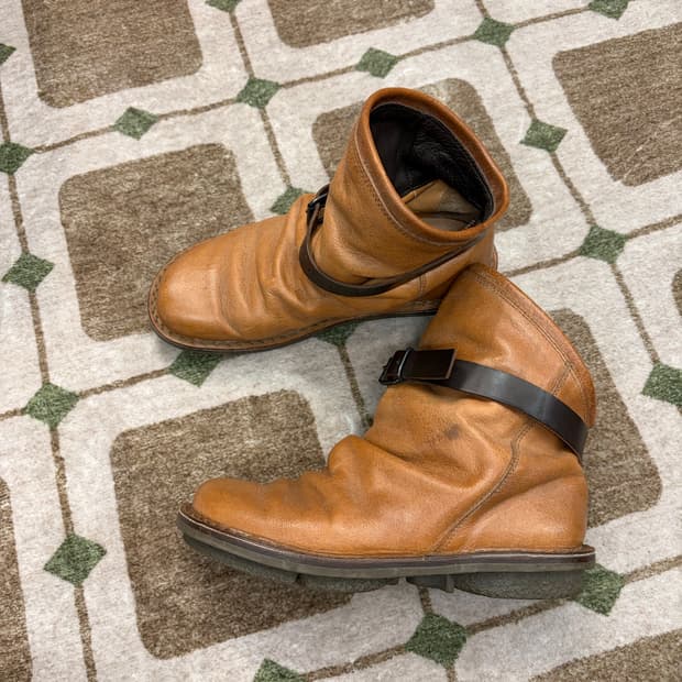 [trippen] 트리펜 벨티드 레더 부츠