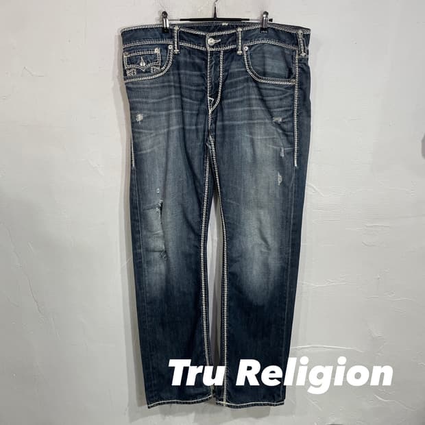 트루릴리전 데님팬츠