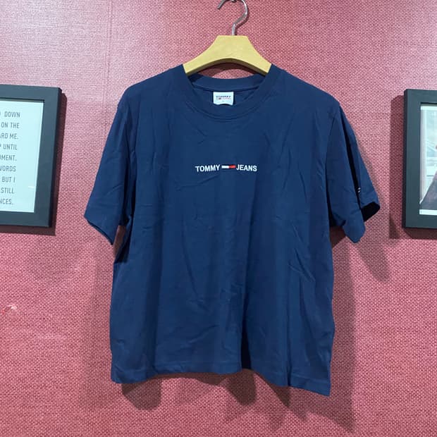 타미진스 네이비 반팔티 S새상품