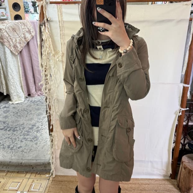 jasper minx khaki jumper