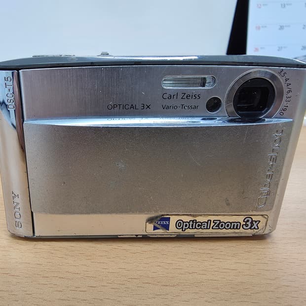 소니 사이버샷 DSC-T5 빈티지 디지털카메라