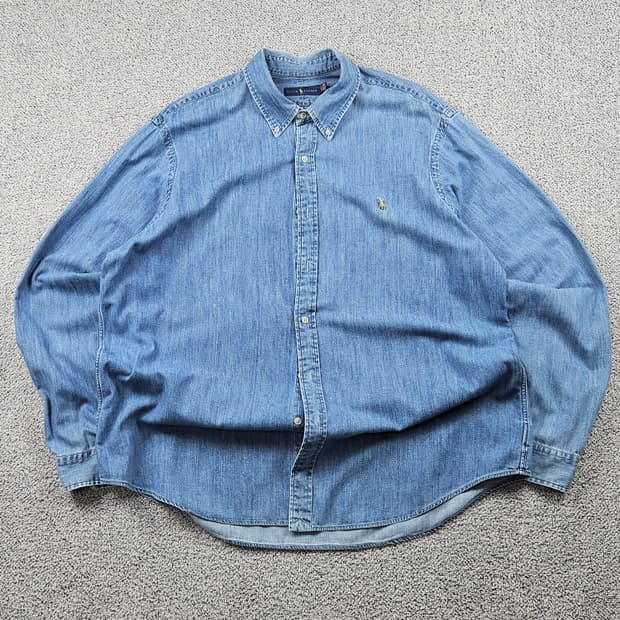 폴로랄프로렌 데님셔츠 ( 2XL ) / 9677
