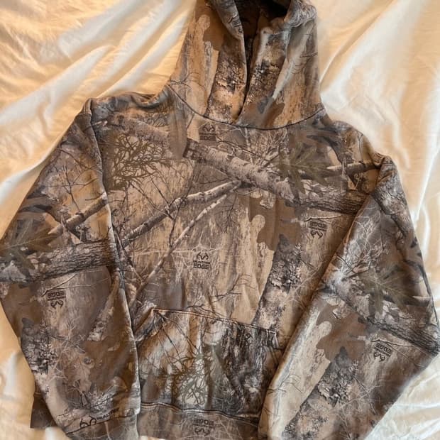 아킴보 클럽 리얼트리 카모 후드티 L