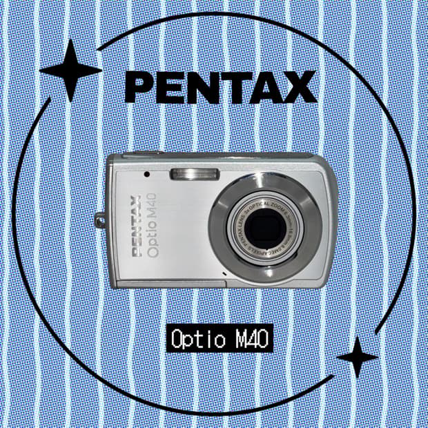 (프레임꾸미기✨) 펜탁스 옵티오 Optio M40 디카 디지털카메라