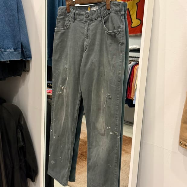 Carhartt 칼하트 빈티지 페인팅 워크 팬츠 (34inch)