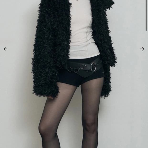 BOHEMSEO cloud fur jacket 