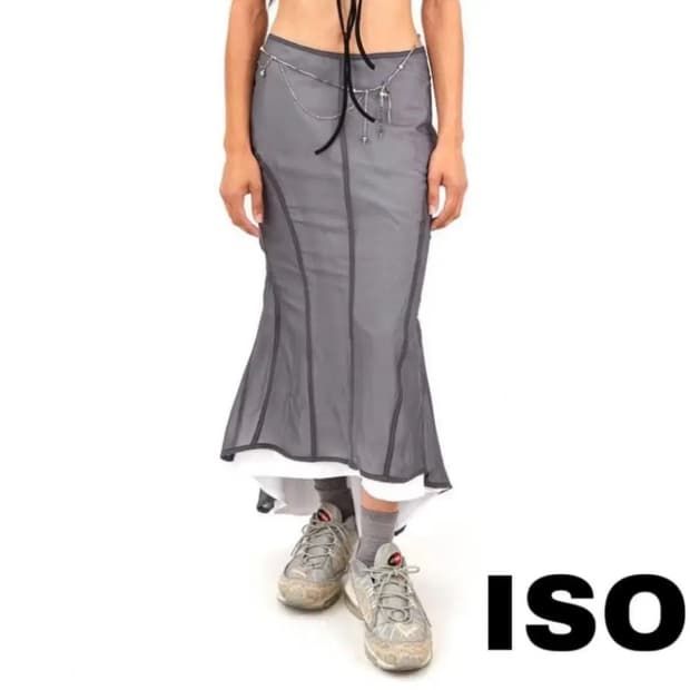 (아일릿 원희 착용 제품)hyeinseo 혜인서 머메이드 스커트