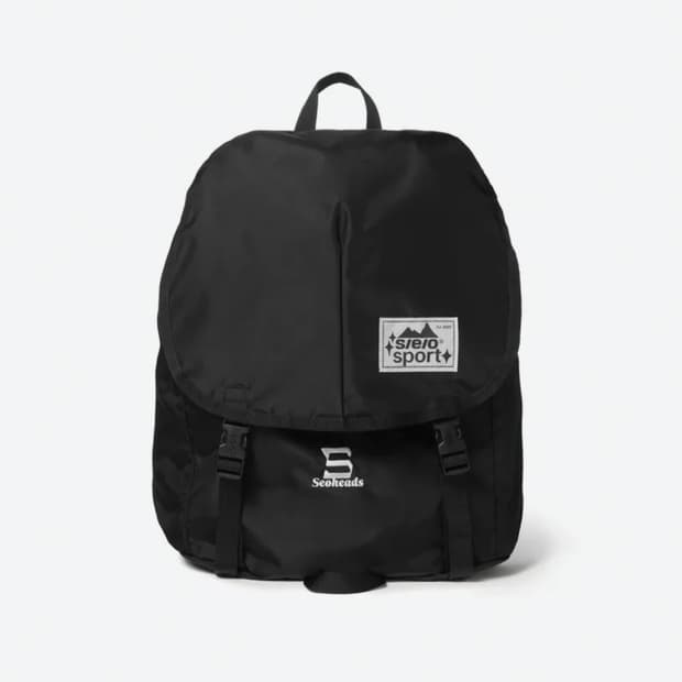 s/e/o 드로우 스트링 나일론 백팩