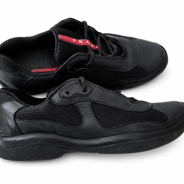 Prada sports Americas Cup black UK8