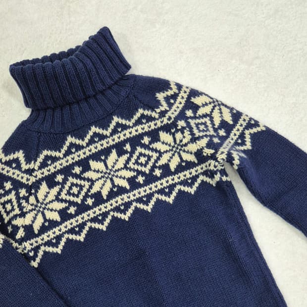 폴로 스웨터 터틀넥 니트 