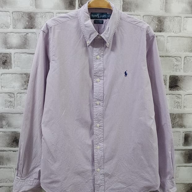 110 랄프 보라 체크셔츠 731