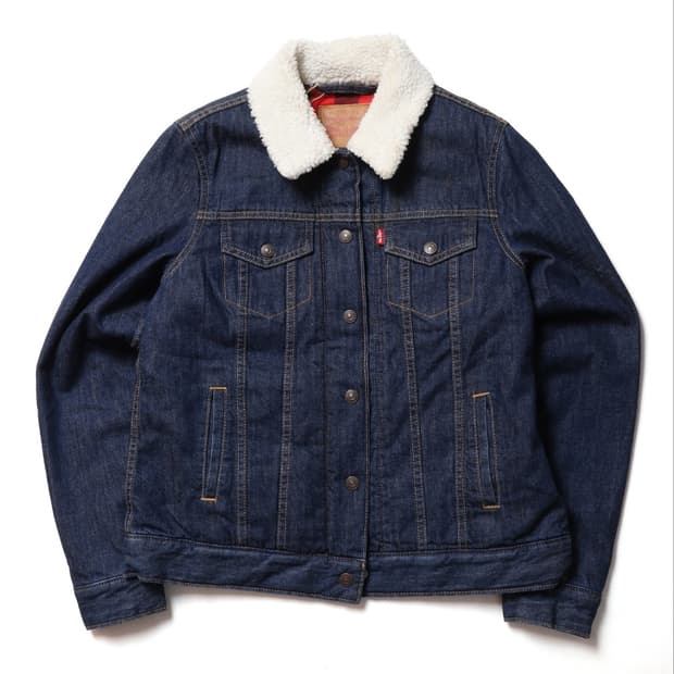 리바이스 Levi's Sherpa Denim Trucker Jacket