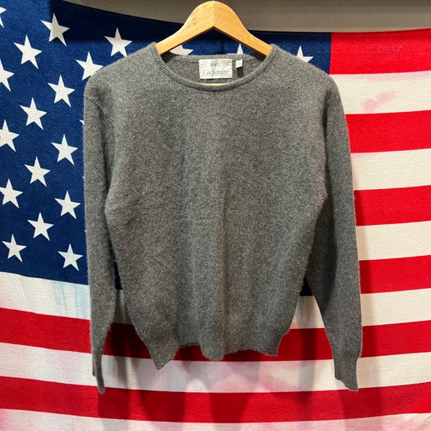 빈티지 100% 캐시미어 니트 