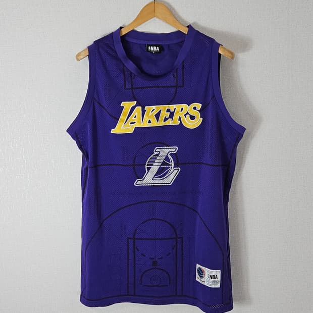 NBA 레이커스 농구져지 유지폼 기능성 조끼 M