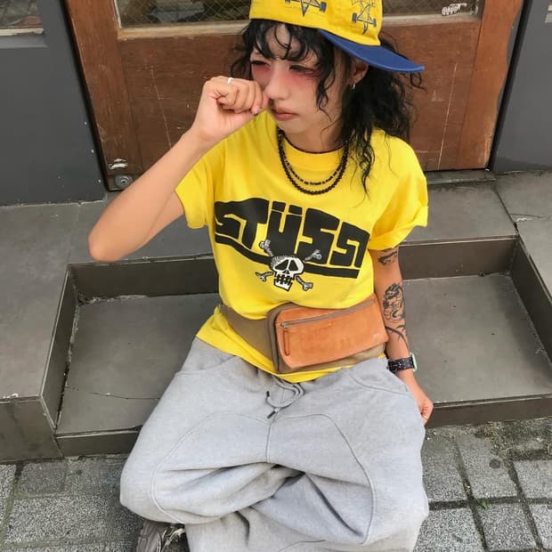 Stussy Skull Logo T-shirt