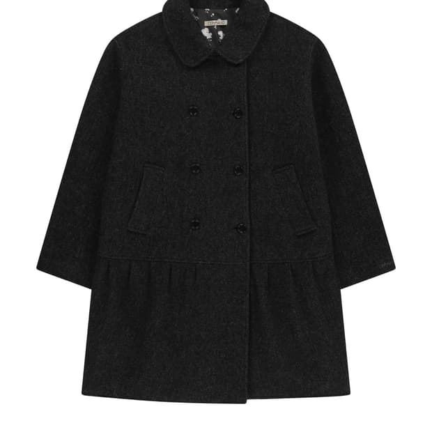 [구해요] 코이세이오 더블 코트 챠콜