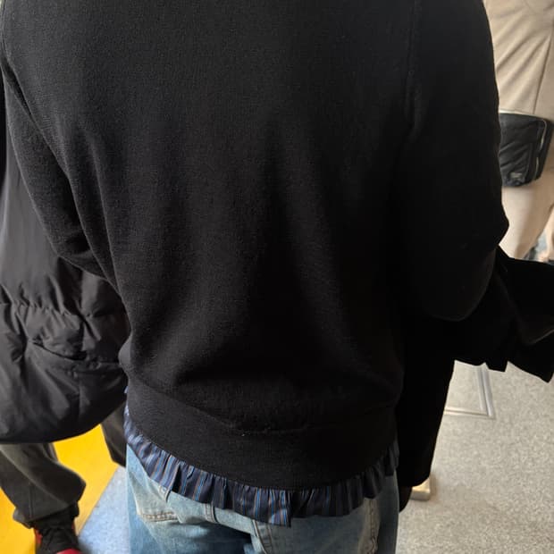 메종 마르지엘라 디스트레스드 가디건