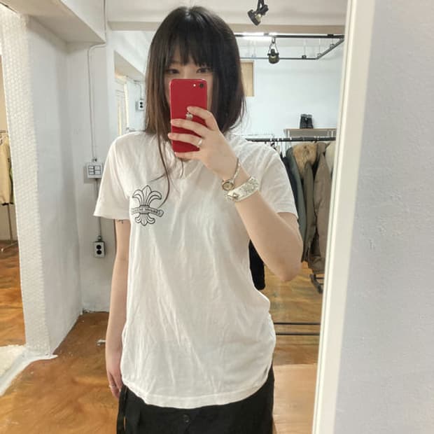 S / 크롬하츠 브이넥 티셔츠