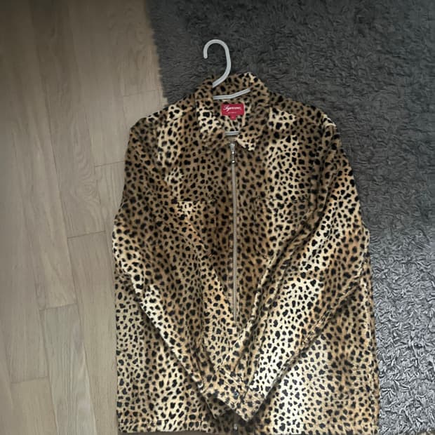 슈프림 치타 필레 셔츠집업