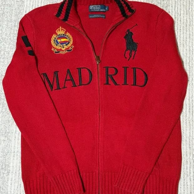 폴로 마드리드 니트집업
