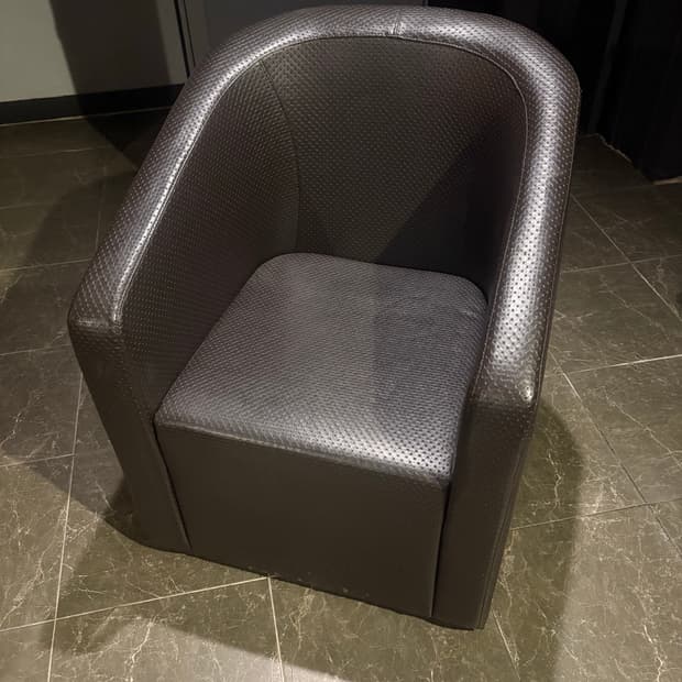 [중고] 1인용 가죽소파 5개