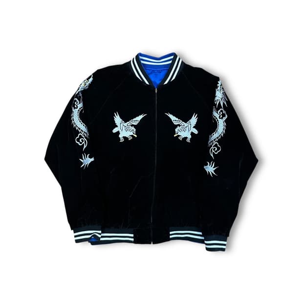 벨벳 리버시블 스카잔