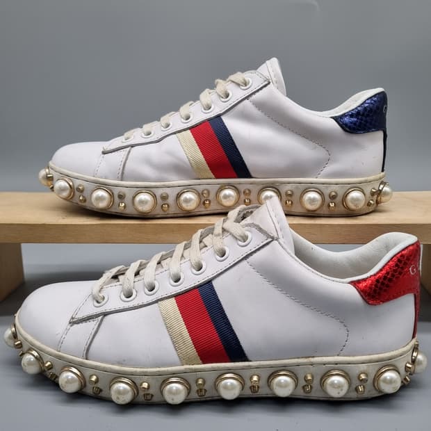 구짜 레더 스니커즈 245