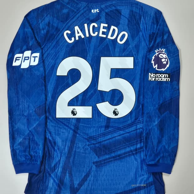 25-26 첼시 홈 카이세도 긴팔유니폼 어센틱버전 L사이즈