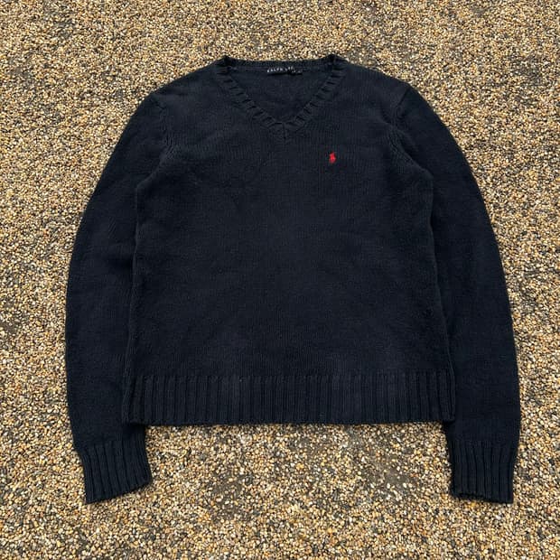 90S 폴로 랄프로렌 브이넥 니트