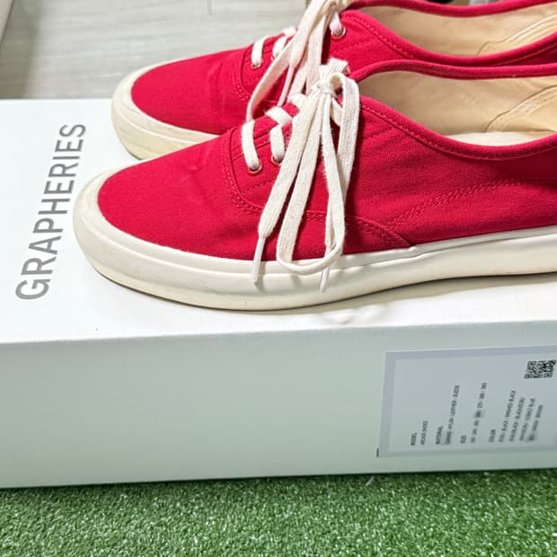 (1/6까지)그라퍼리즈 아케이드 슈즈 레드 260