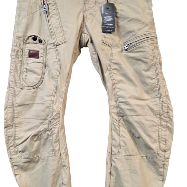 G-Star 로우 카고 바지 베이지3D(W28/L32)