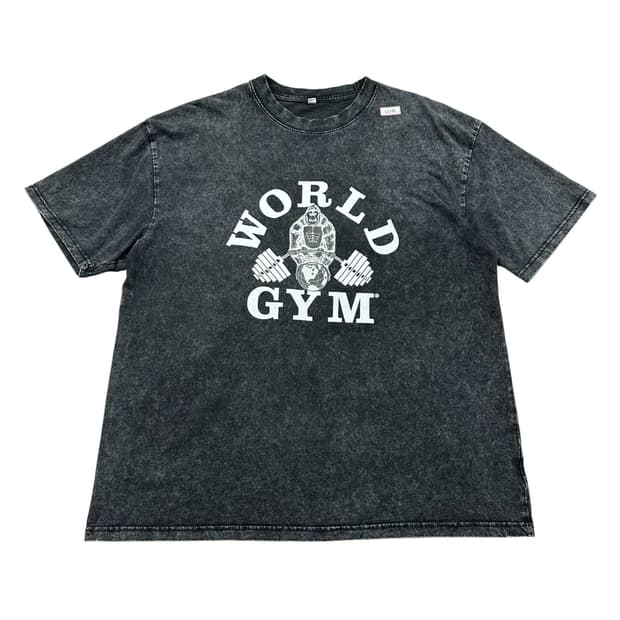 ✨ (만원 빈티지) 골드짐 피그먼트 반팔티 