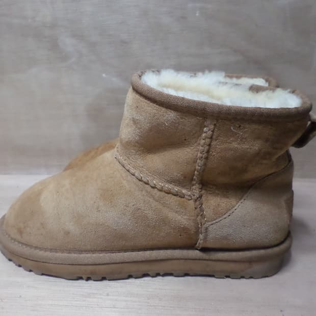 후루룩구제 230 어그 UGG 클래식 미니 베이지 양털 부츠 신발