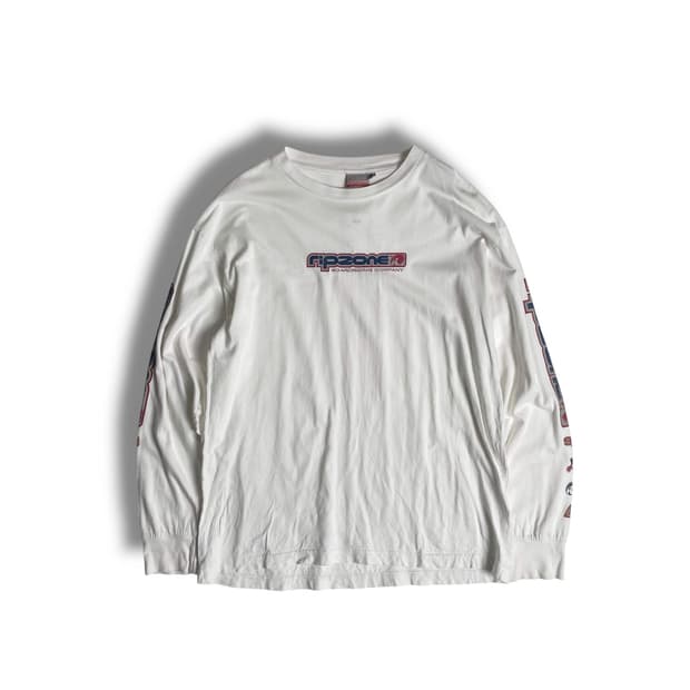 Ripzone  프린트 코튼 롱슬리브