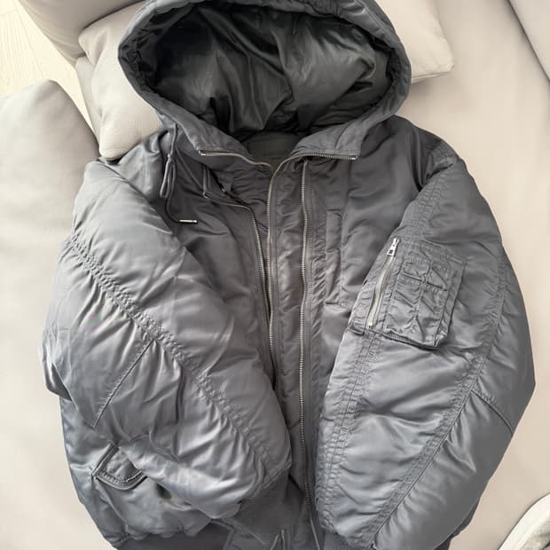 (기간한정할인)송지오 시그니처 MA-1 숏패딩